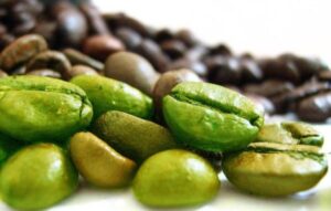 Extrakt aus grünen Kaffeebohnen