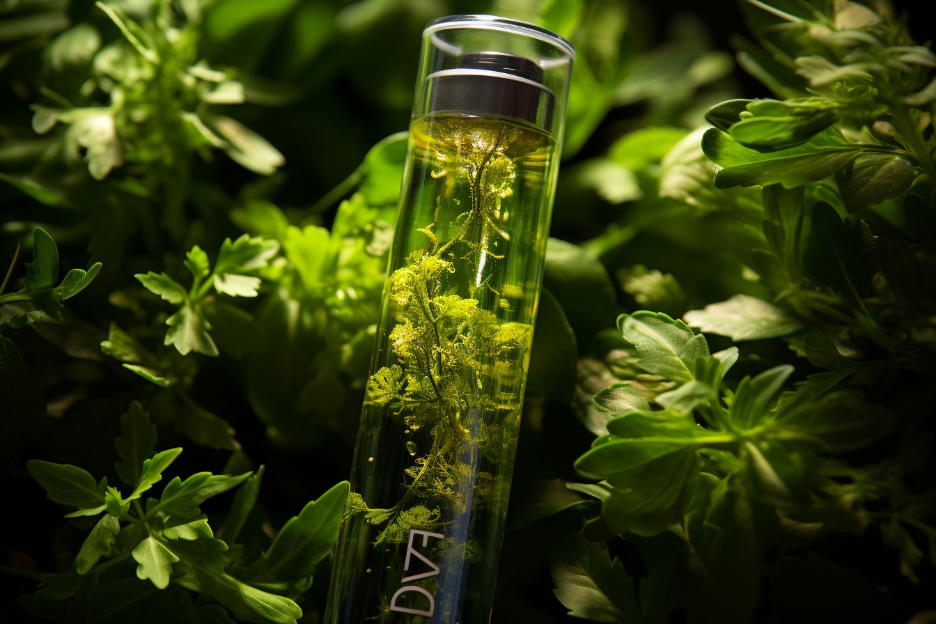 hormone de croissance HGH : représentation de la structure moléculaire et effets sur le corps humain