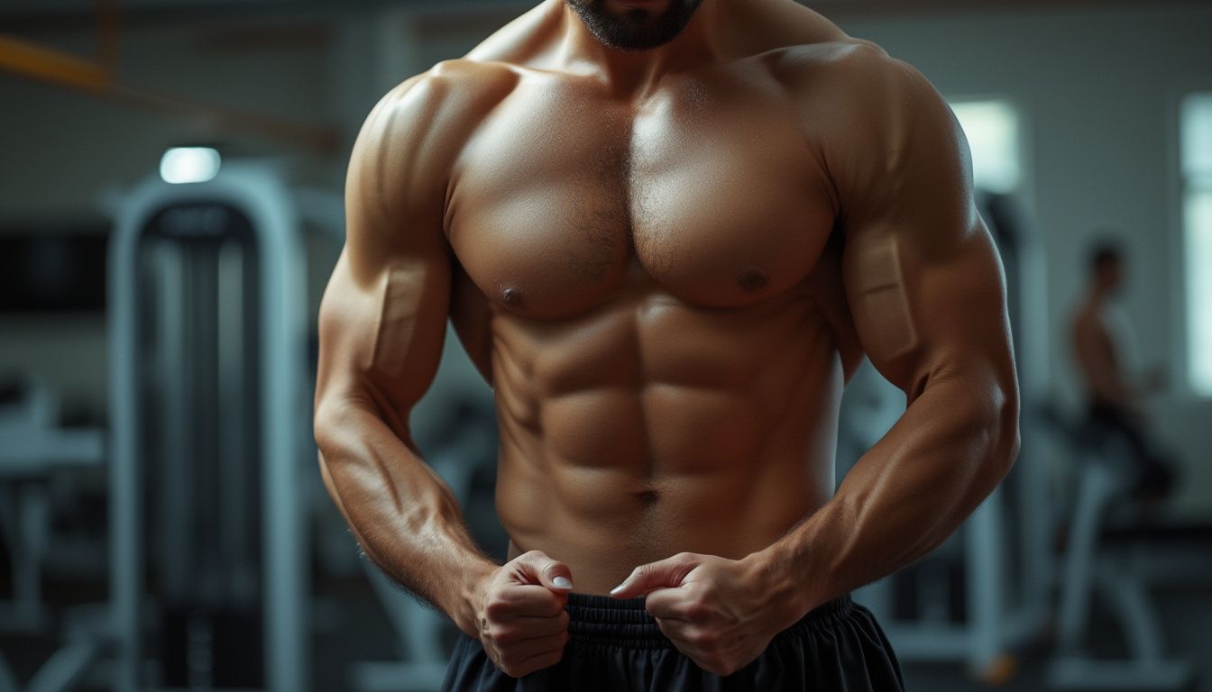 abdominaux : muscles abdominaux puissants soutenant la posture et la silhouette