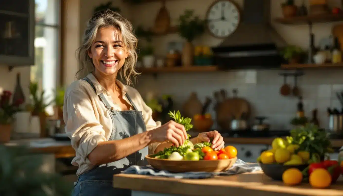 jeûne intermittent 16/8 : illustration d'une personne contrôlant son alimentation pour perdre du poids
