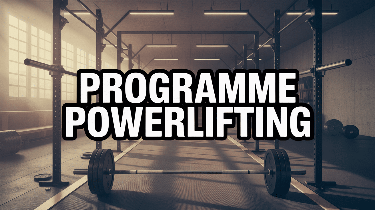 salle musculation dynamique programme powerlifting