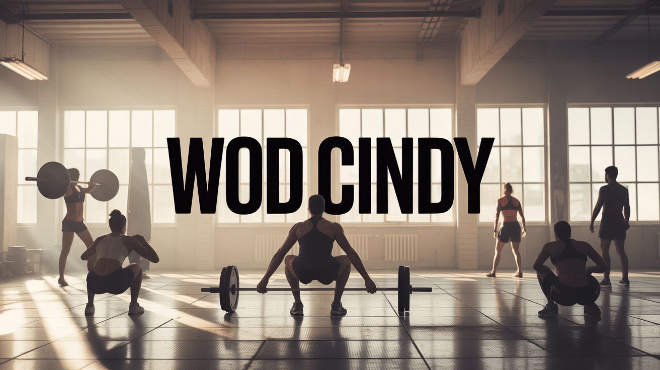 WOD Cindy CrossFit enchaînement tractions pompes squats