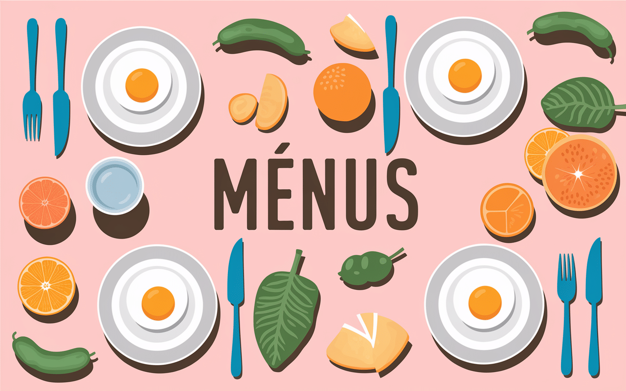 Menu hebdomadaire régime oeufs durs