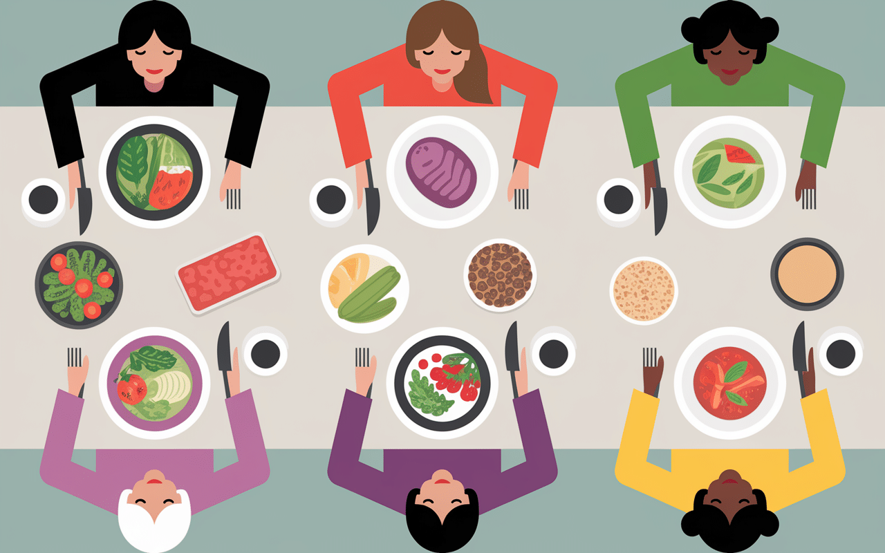 Menus variés perte de poids rapide sur une semaine