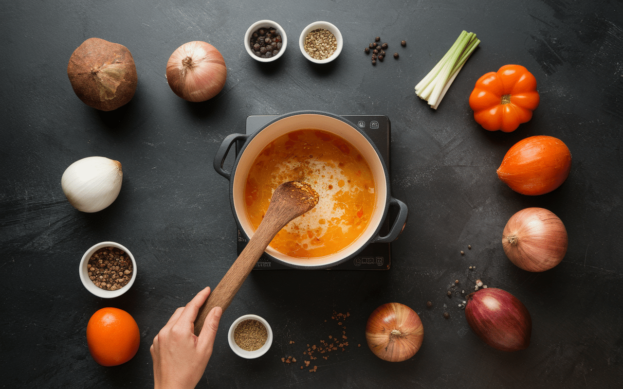 Casserole soupe aux choux legumes epices astuces