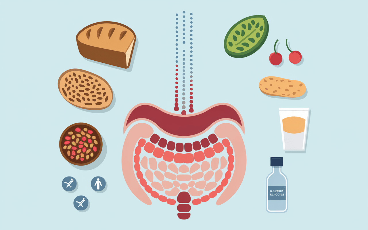 causes ventre gonfle aliments solutions