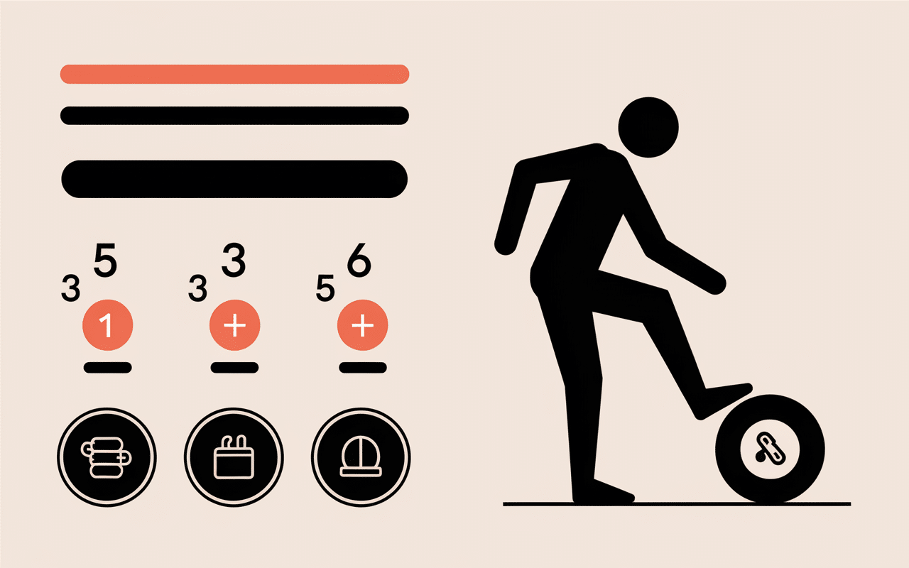 fixation elastique de traction étapes schema visuel