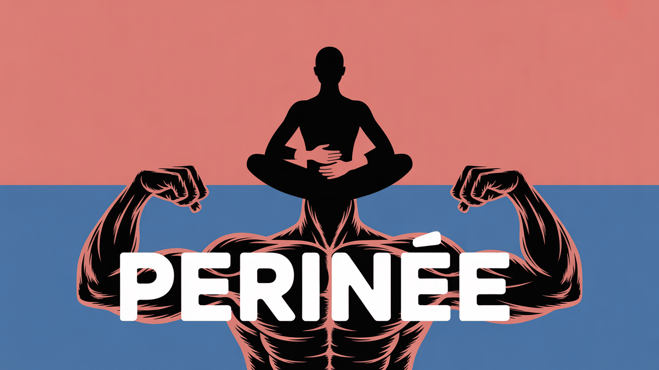 illustration périnée hamac musculaire posture repos