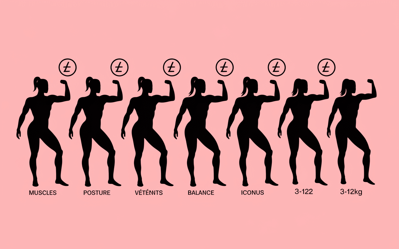 Transformation physique en 3 mois, silhouette, muscles, posture, énergie