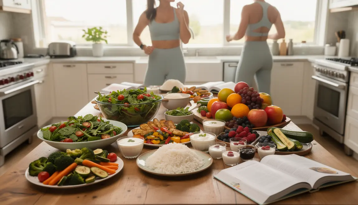 Cuisine moderne plans nutrition personnalisés aliments sains