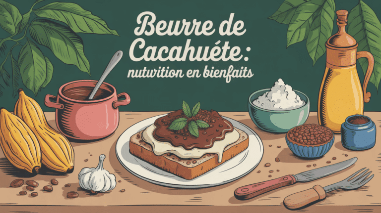 table basse pain et beurre de cacahuete focus nutrition bienfaits