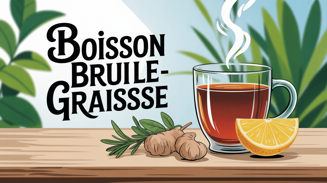 tasse the vert citron gingembre boisson brule-graisse SEO