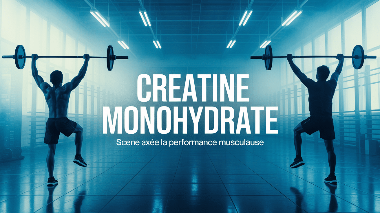 creatine monohydrate energie salle de sport