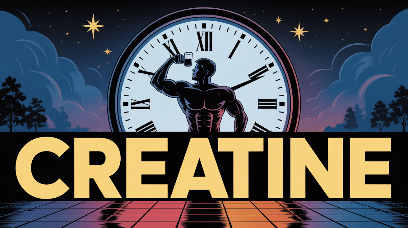 creatine prise nocturne sommeil sportif eau