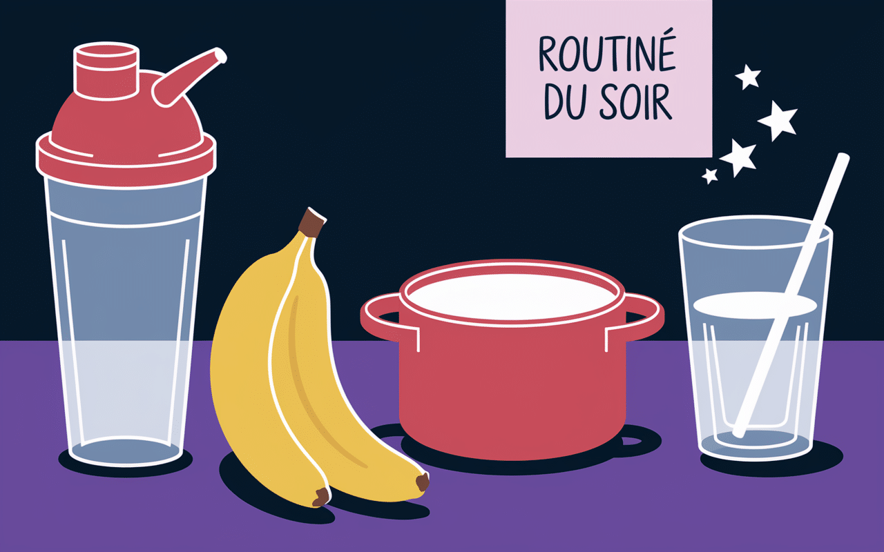 creatine routine coucher repas hydratation