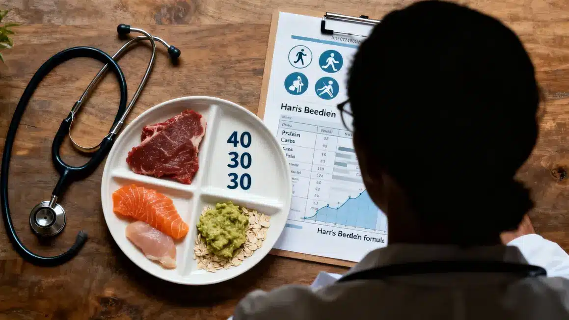 Visuel besoins nutritionnels individuels santé