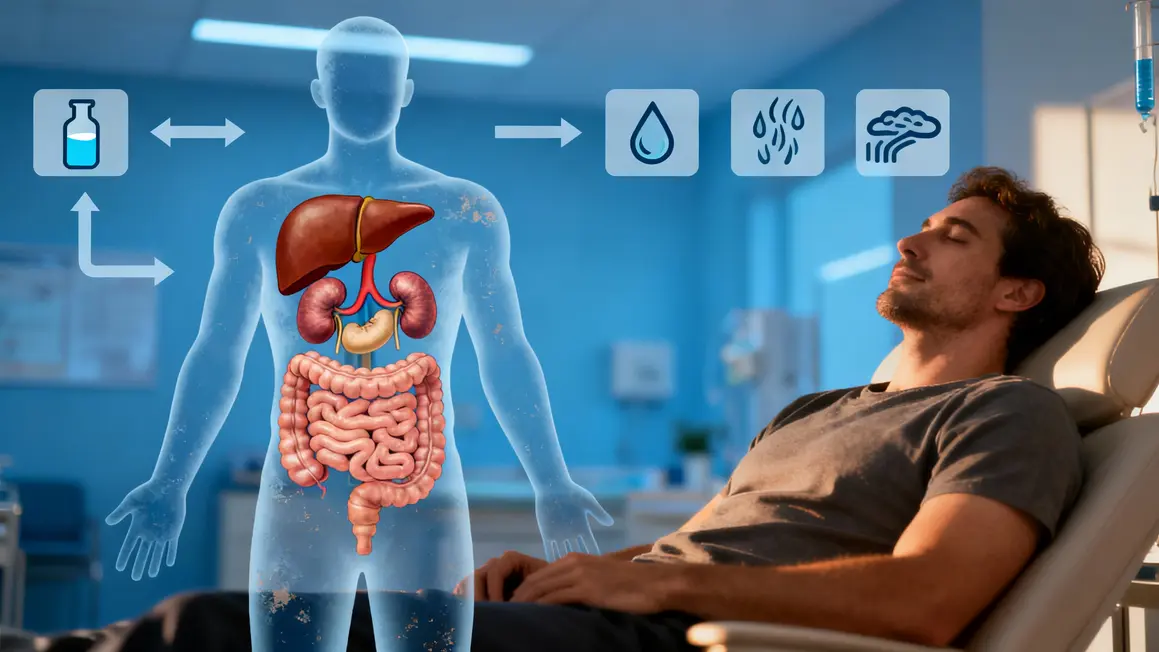 Schema detoxification naturelle foie reins intestins