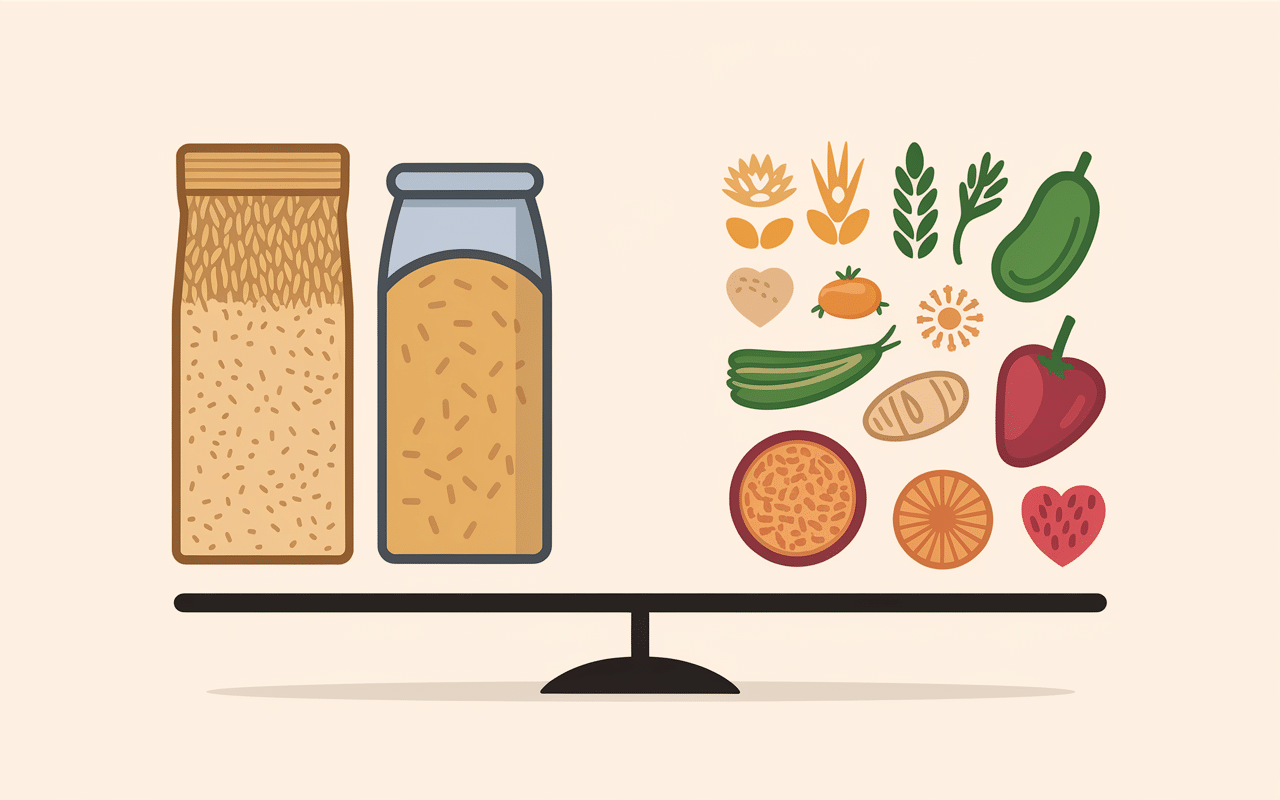 Balance farine flocon d avoine cereales fibres proteines