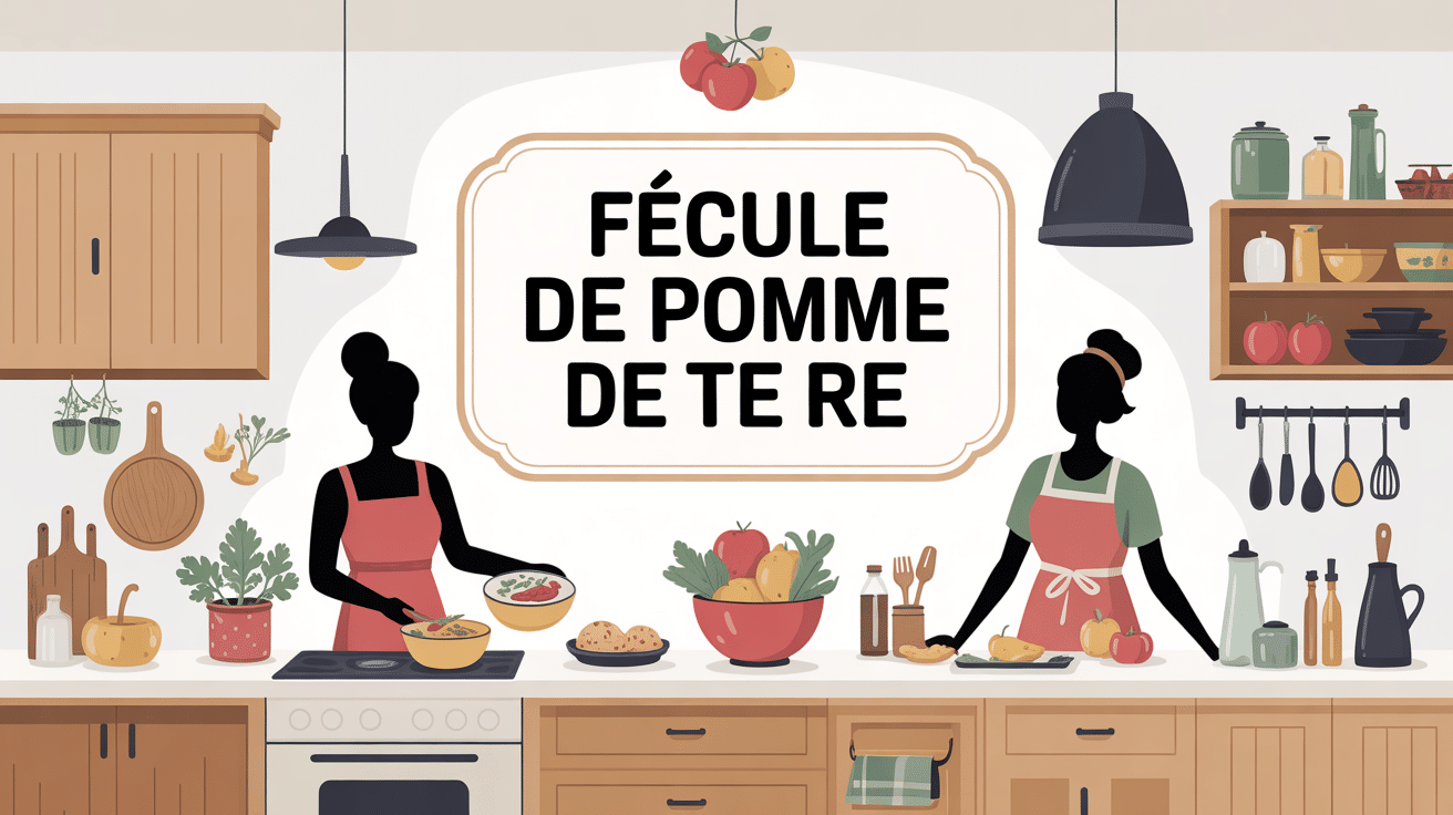 cuisine familiale avec fecule de pomme de terre
