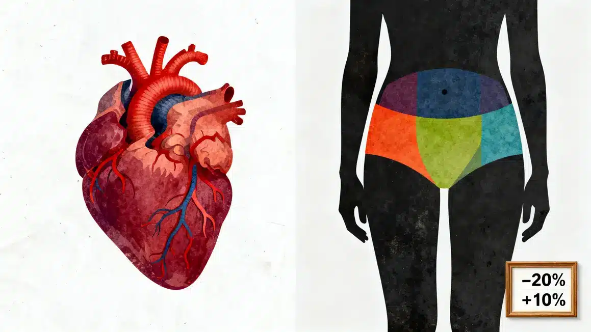 Graphique effets santé régimes yo-yo physique
