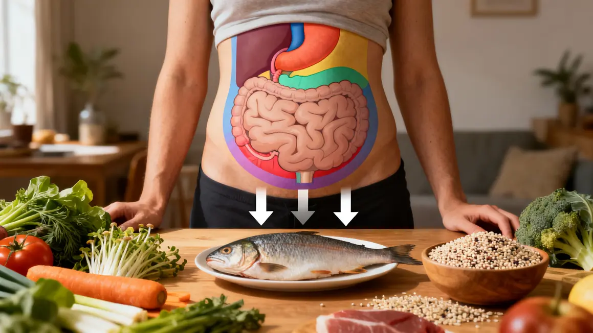 Visuel insuline résistance graisse abdominale et aliments anti-stockage