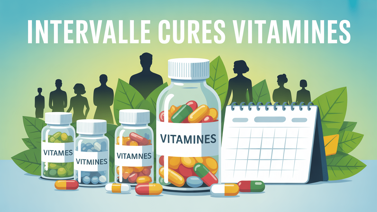 pilulier vitamines calendrier intervalle cures