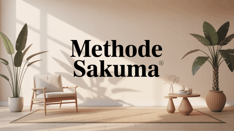 Routine Methode Sakuma bien-etre salon avec tapis et etirements