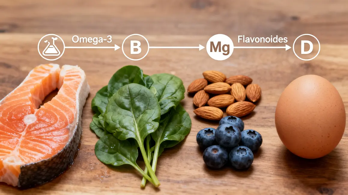 tableau aliments nutriments essentiels santé mentale