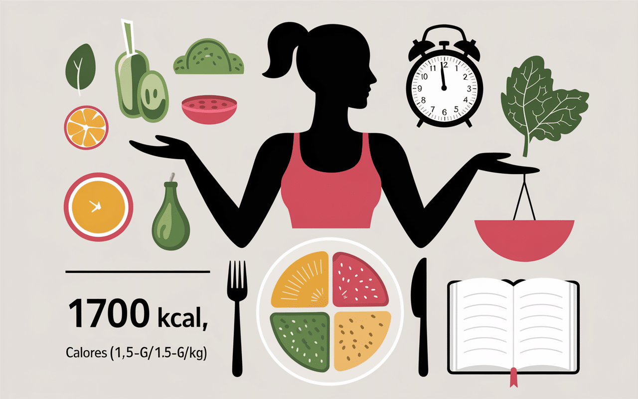 Programme Seche Femme illustration calories proteines