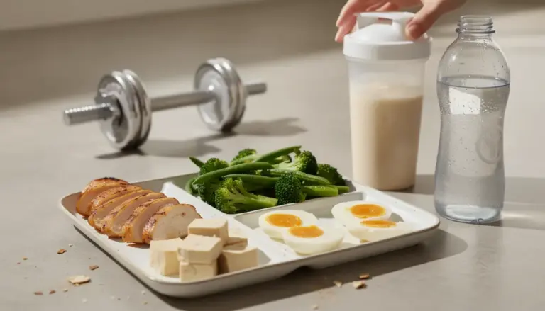 plateau repas musculation régime hyperprotéiné