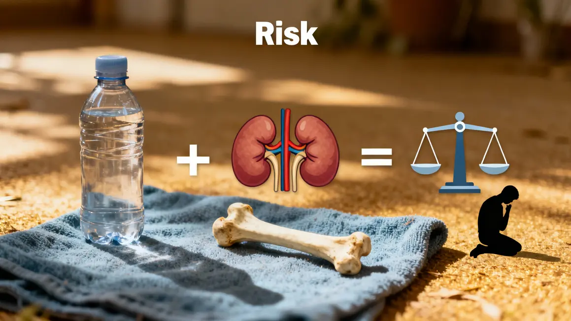 Risques santé régime hyperprotéiné infographie