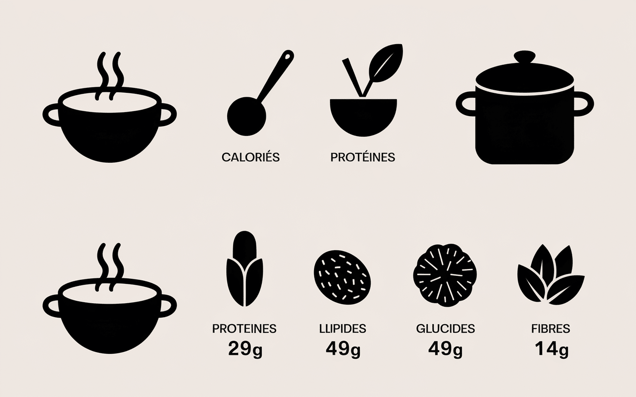 illustration valeur nutritionnelle beurre de cacahuete