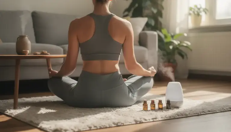 Sportif détente diffuseur huiles essentielles