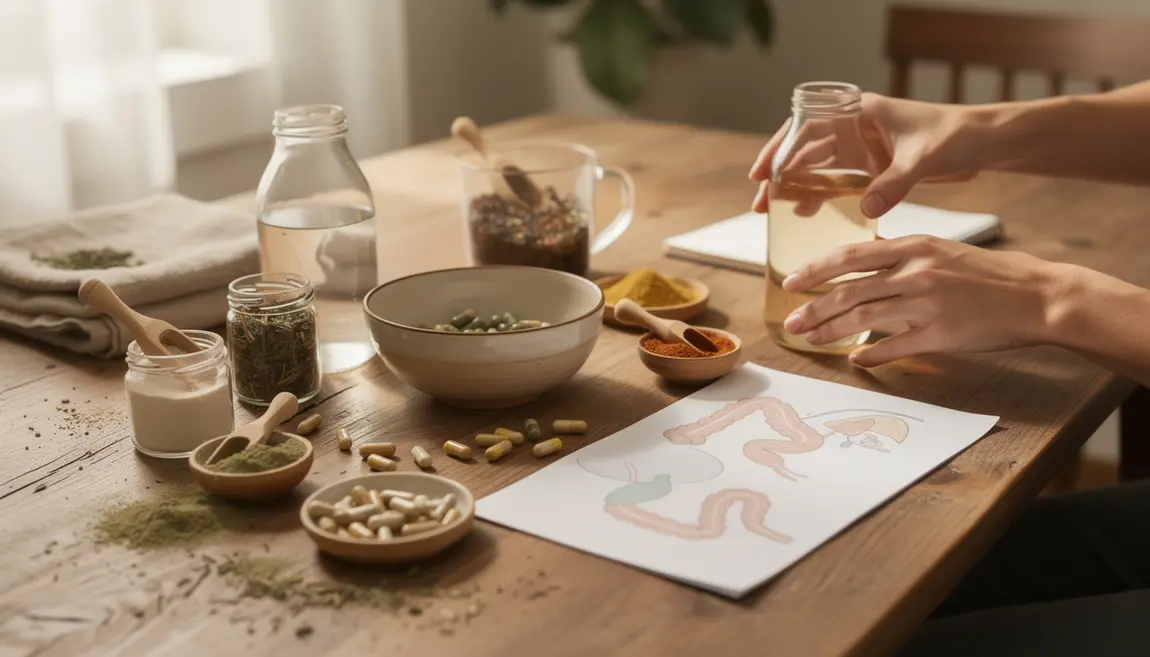 complements alimentaires digestion scene bien etre