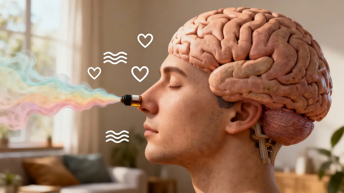 Cerveau mécanismes olfactifs huiles essentielles