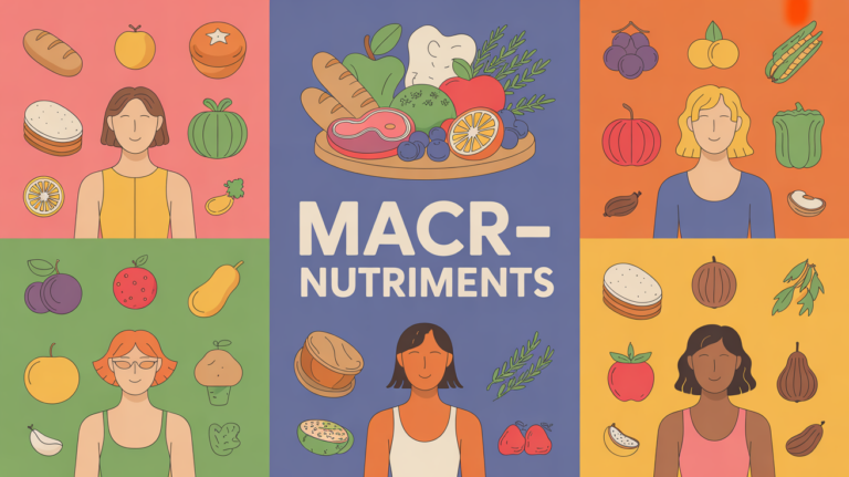tableau glucide lipide proteine macronutriments coloré
