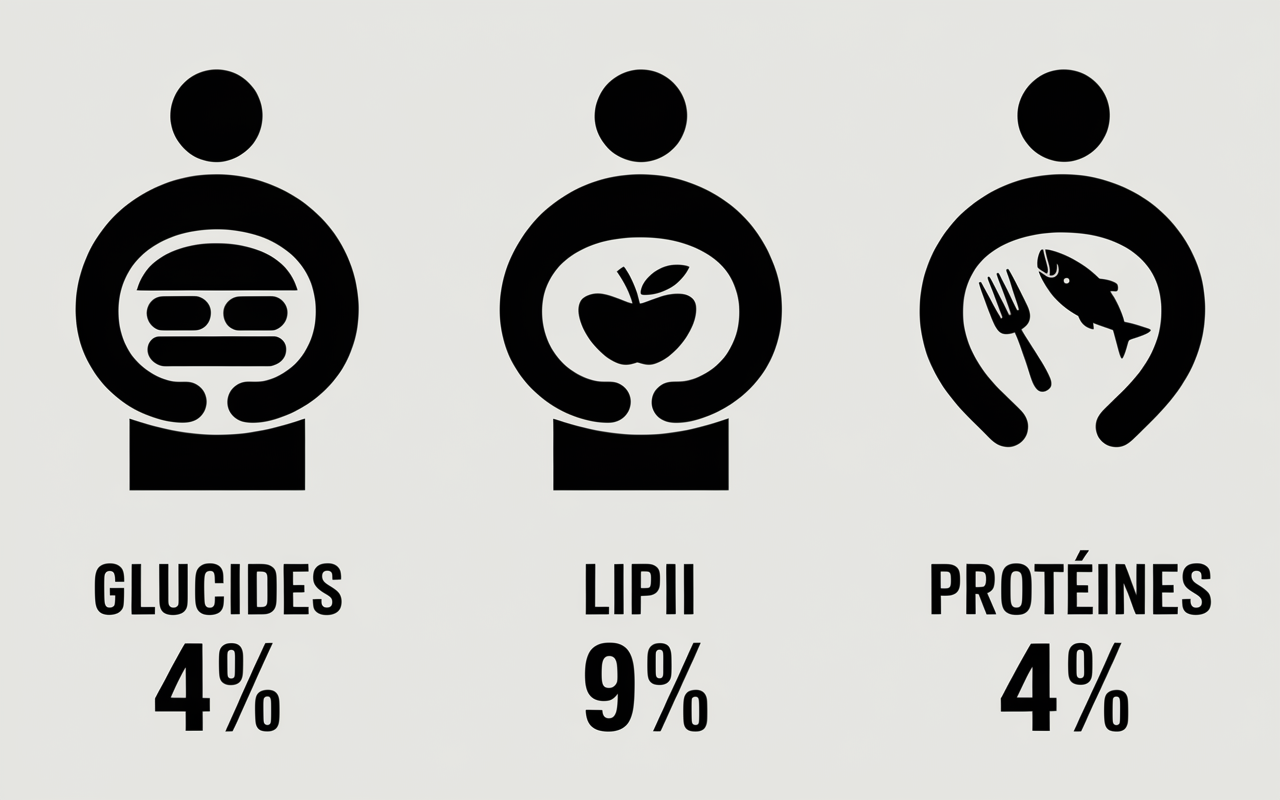 tableau glucide lipide proteine calories macros
